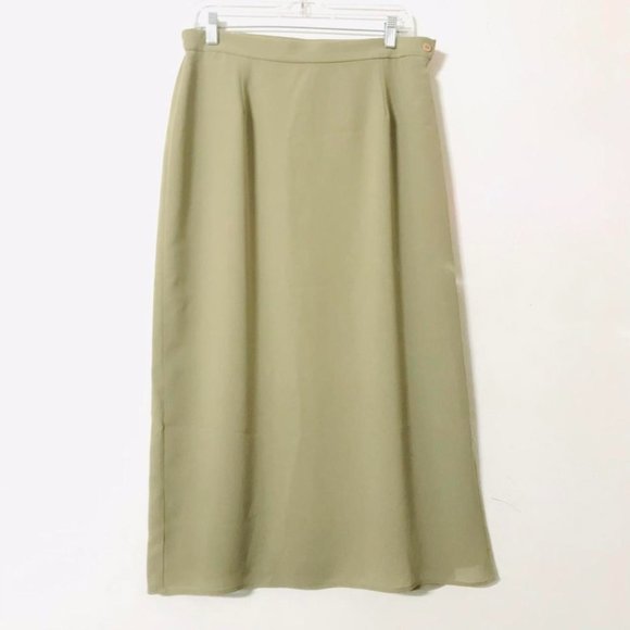 Vintage maxi pistachio sage green - Picture 1 of 4